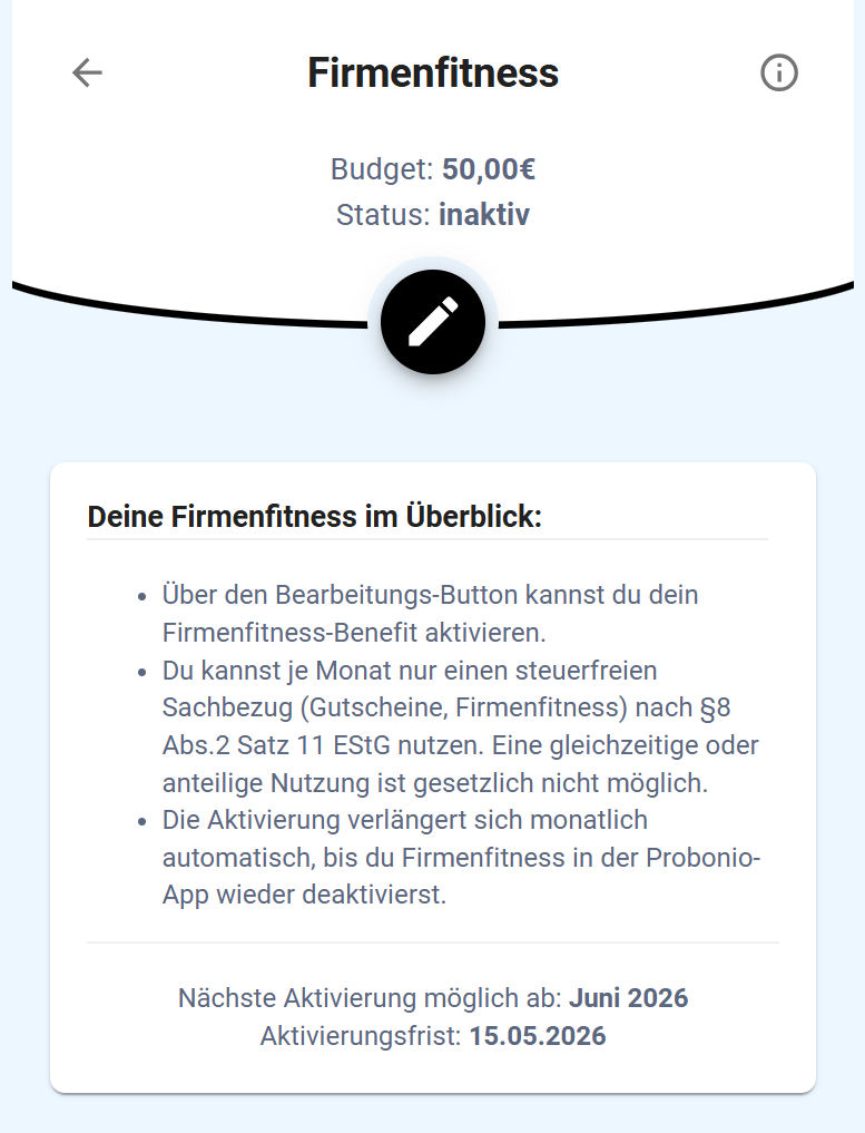 Screenshot Firmenfitness