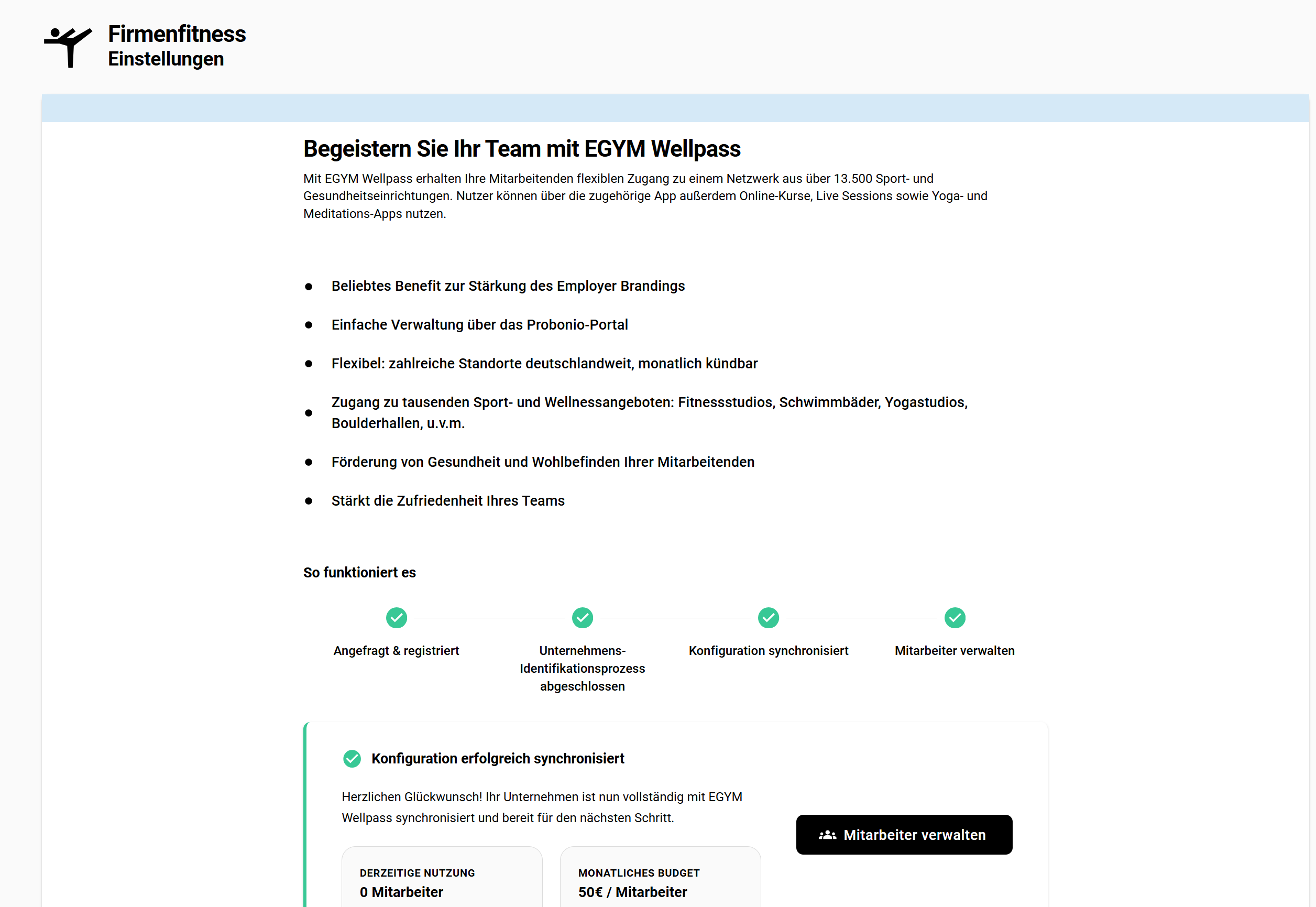 Screenshot Schritte Wellpass